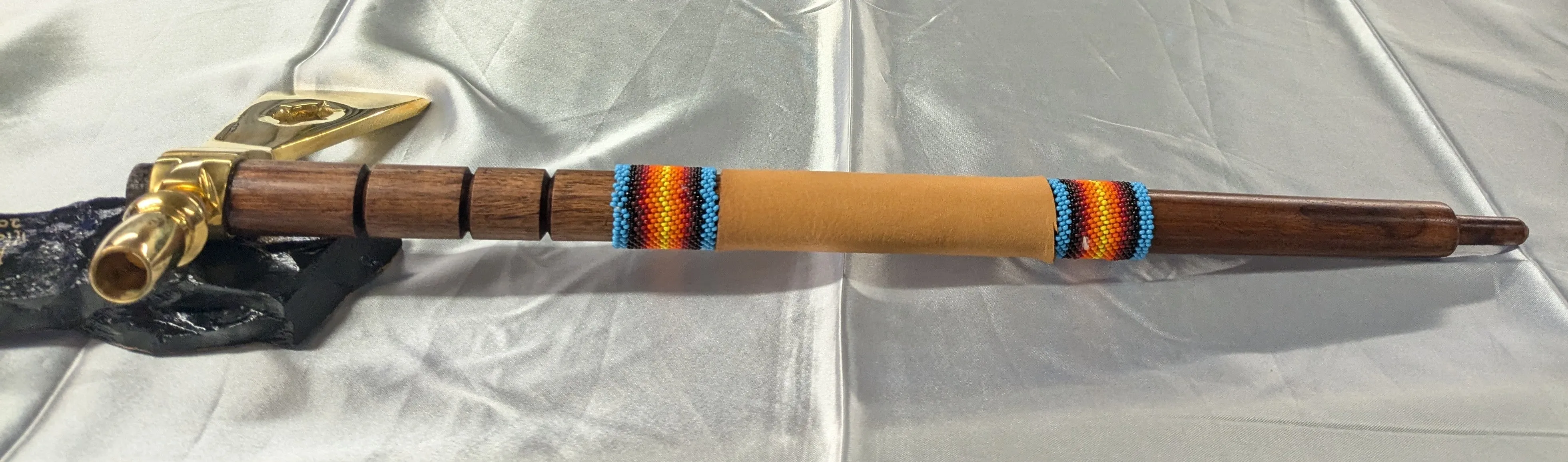 Beaded Hatchet Pipes