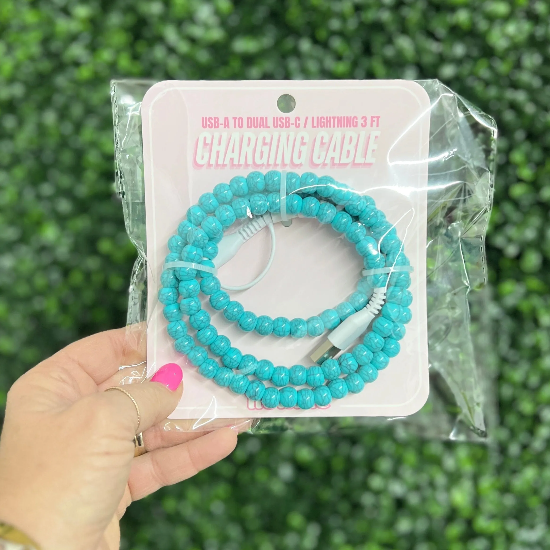 Beaded Phone Chargers