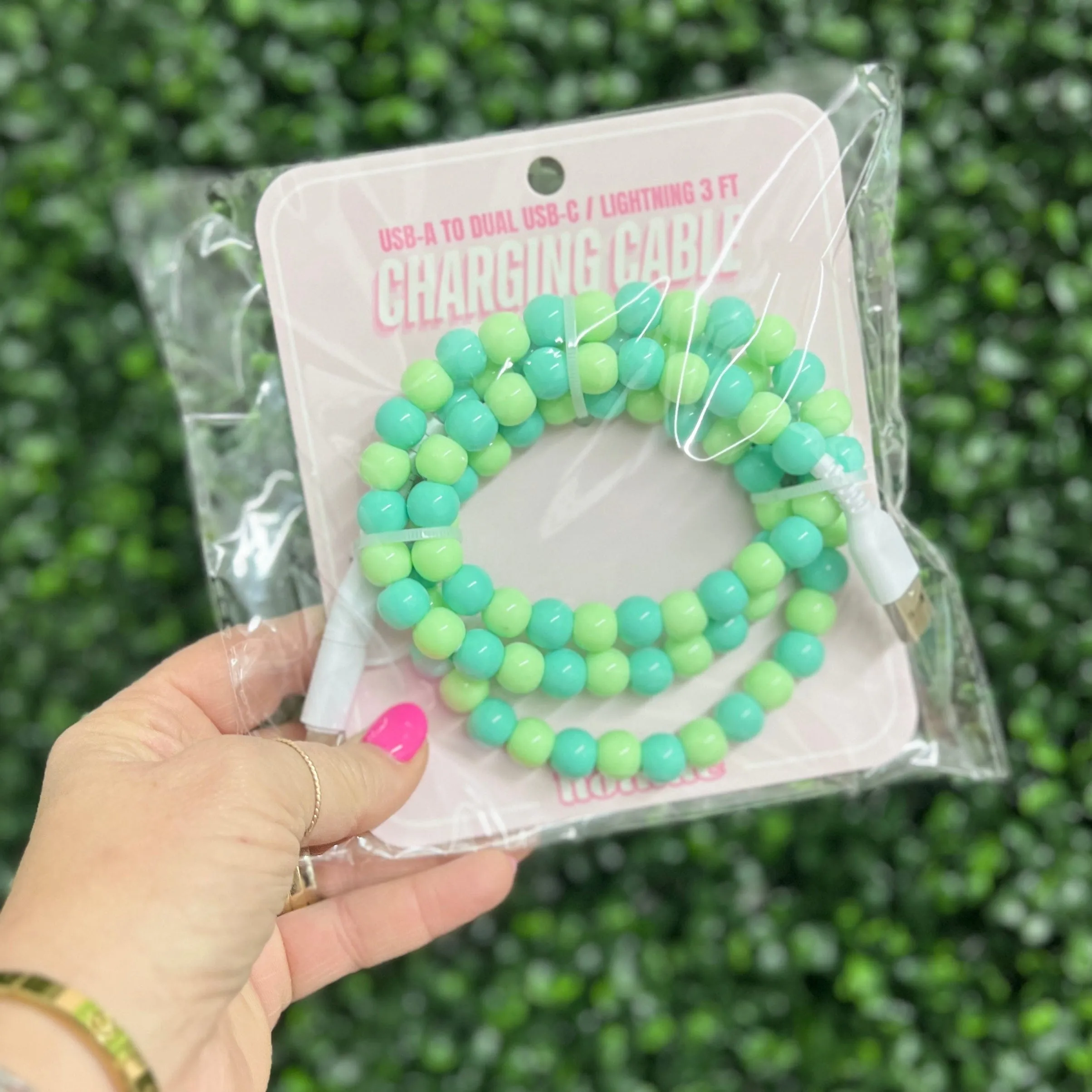 Beaded Phone Chargers