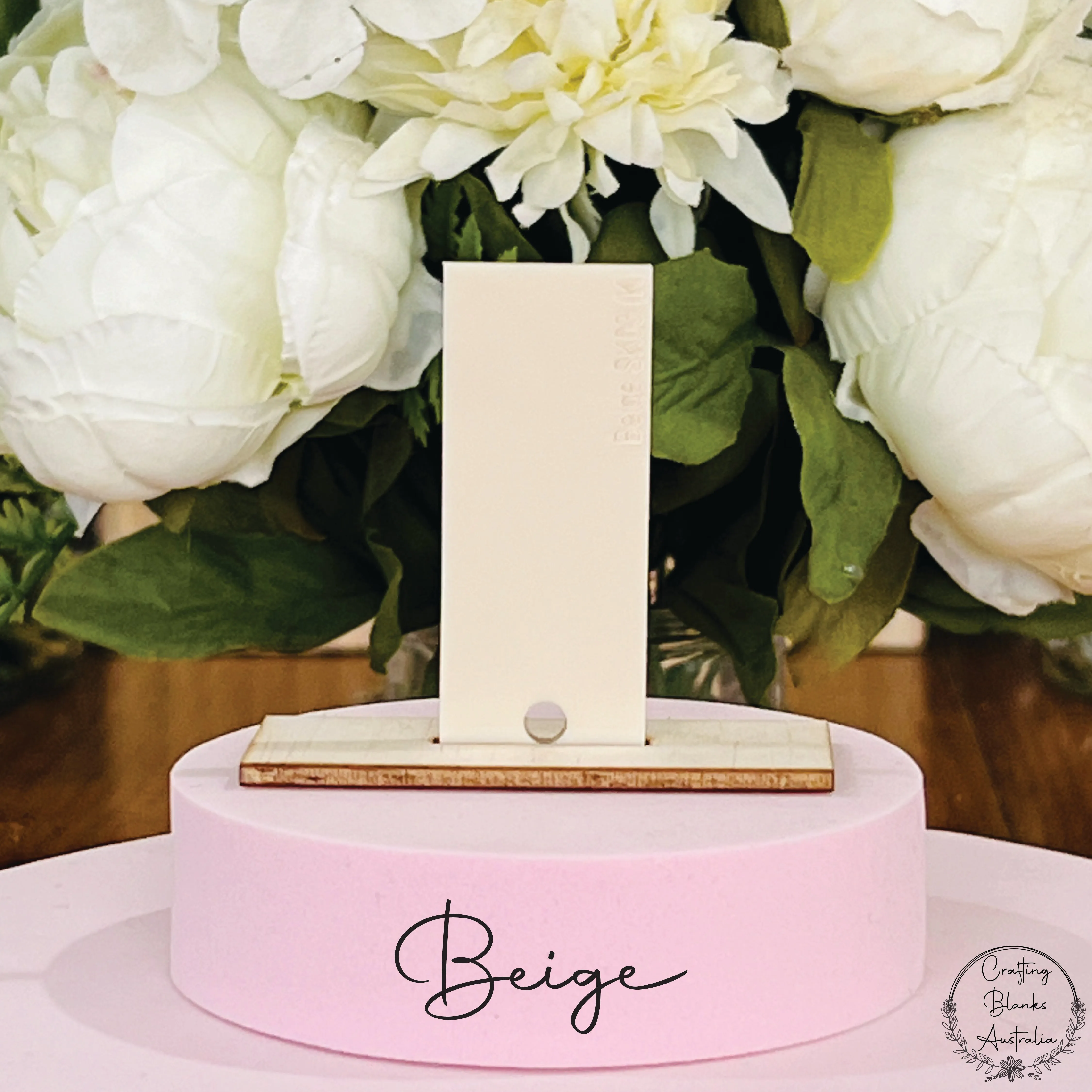 Birthday Cake • Arch Blank Tag • 40mm x 75mm