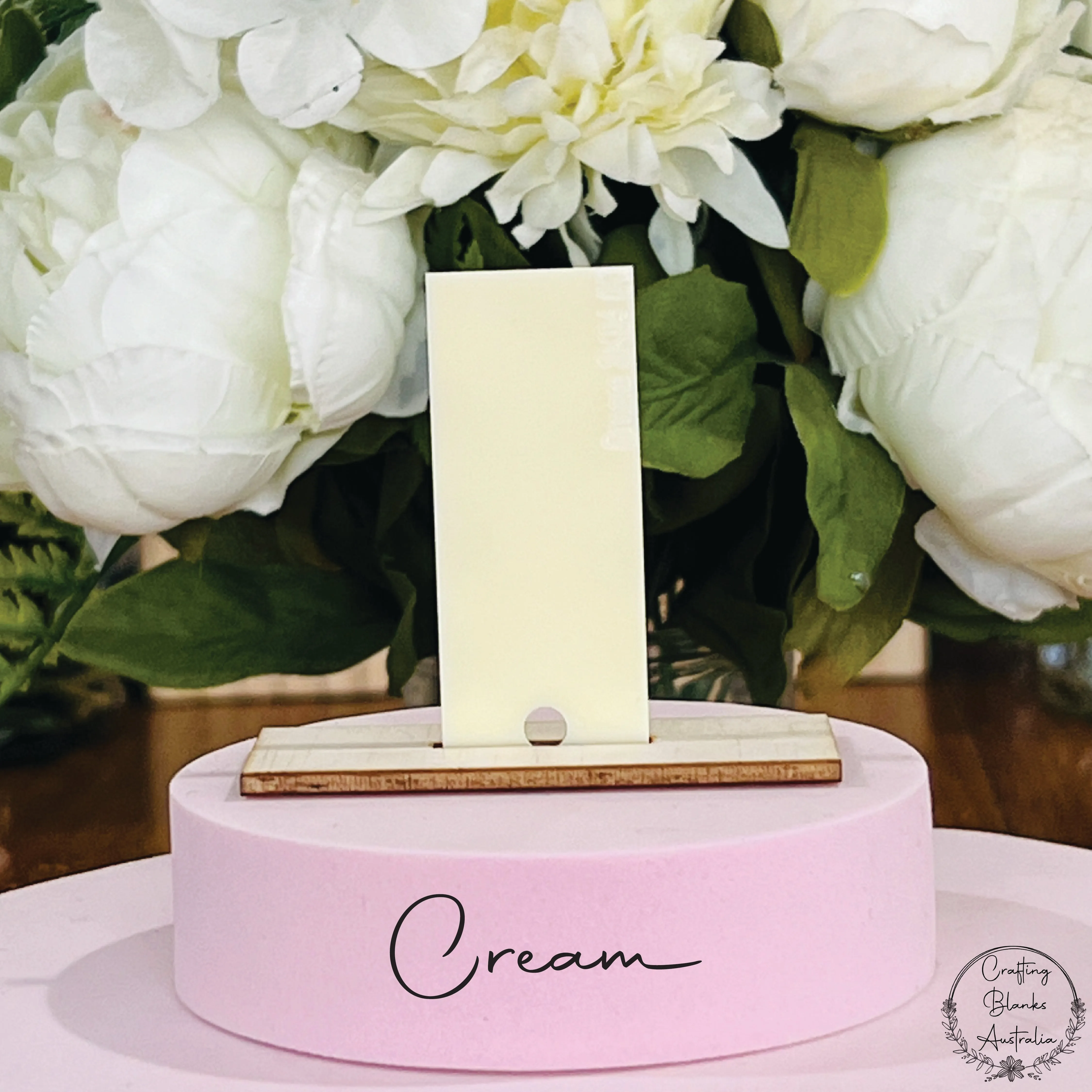 Birthday Cake • Arch Blank Tag • 40mm x 75mm
