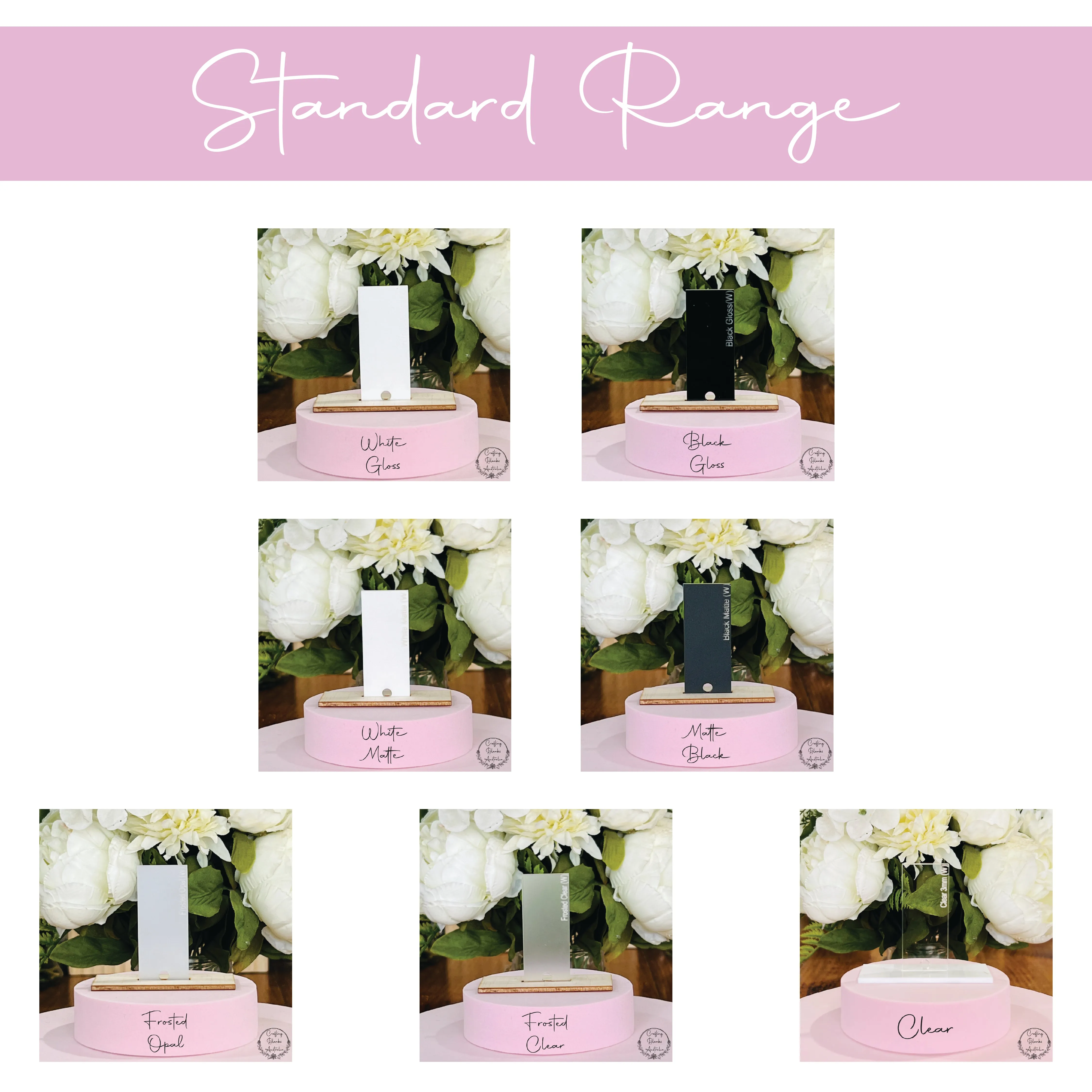 Birthday Cake • Arch Blank Tag • 40mm x 75mm