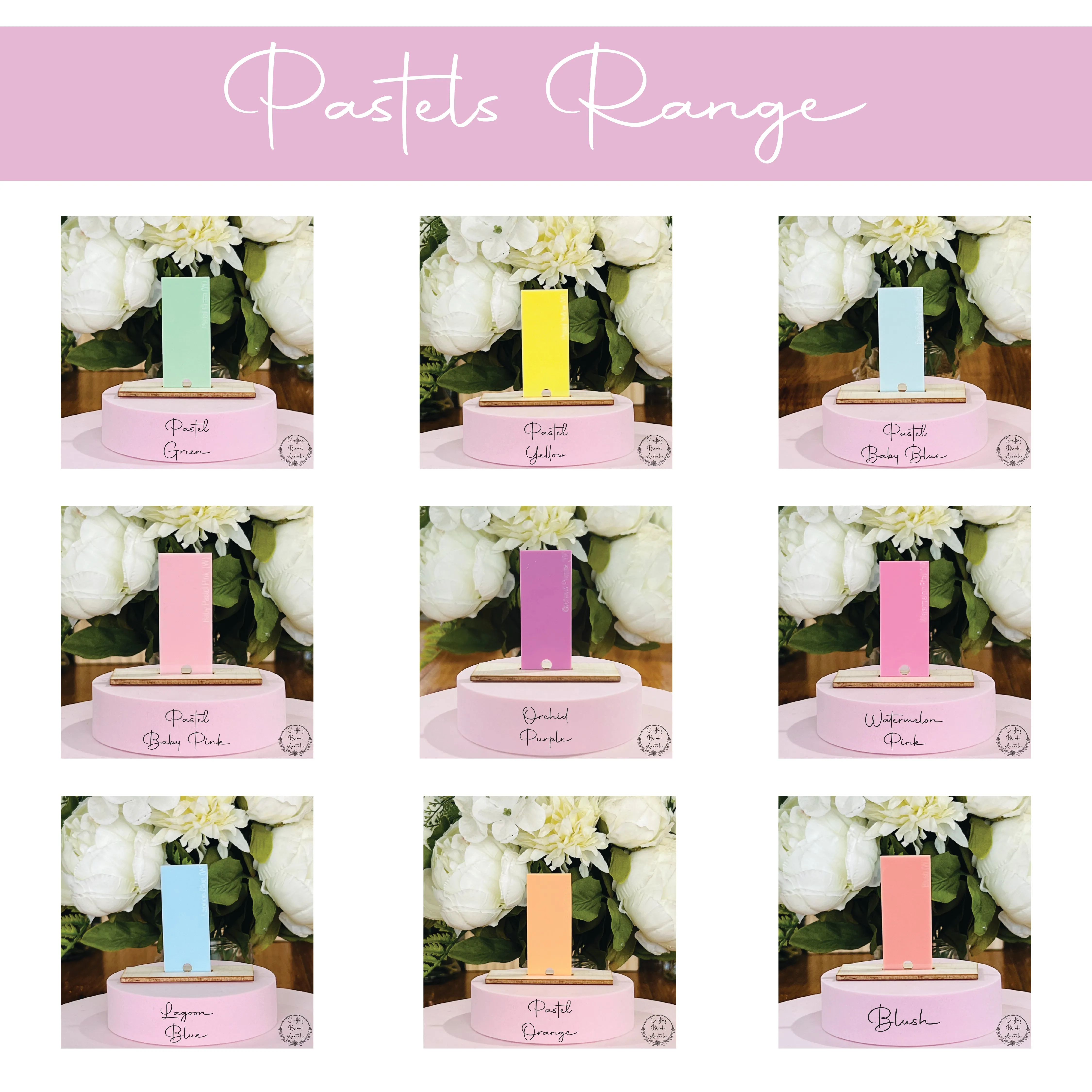 Birthday Cake • Arch Blank Tag • 40mm x 75mm