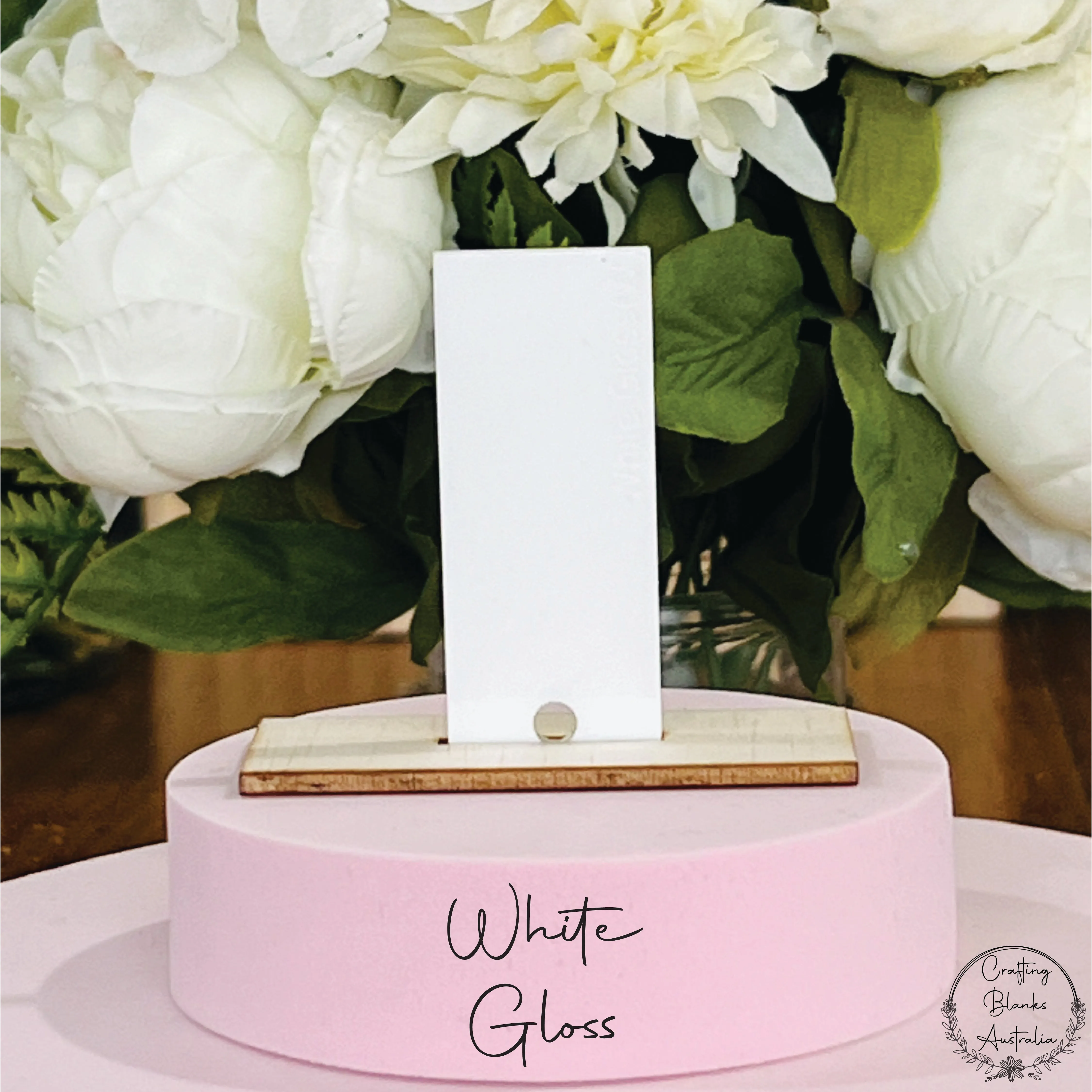 Birthday Cake • Arch Blank Tag • 40mm x 75mm