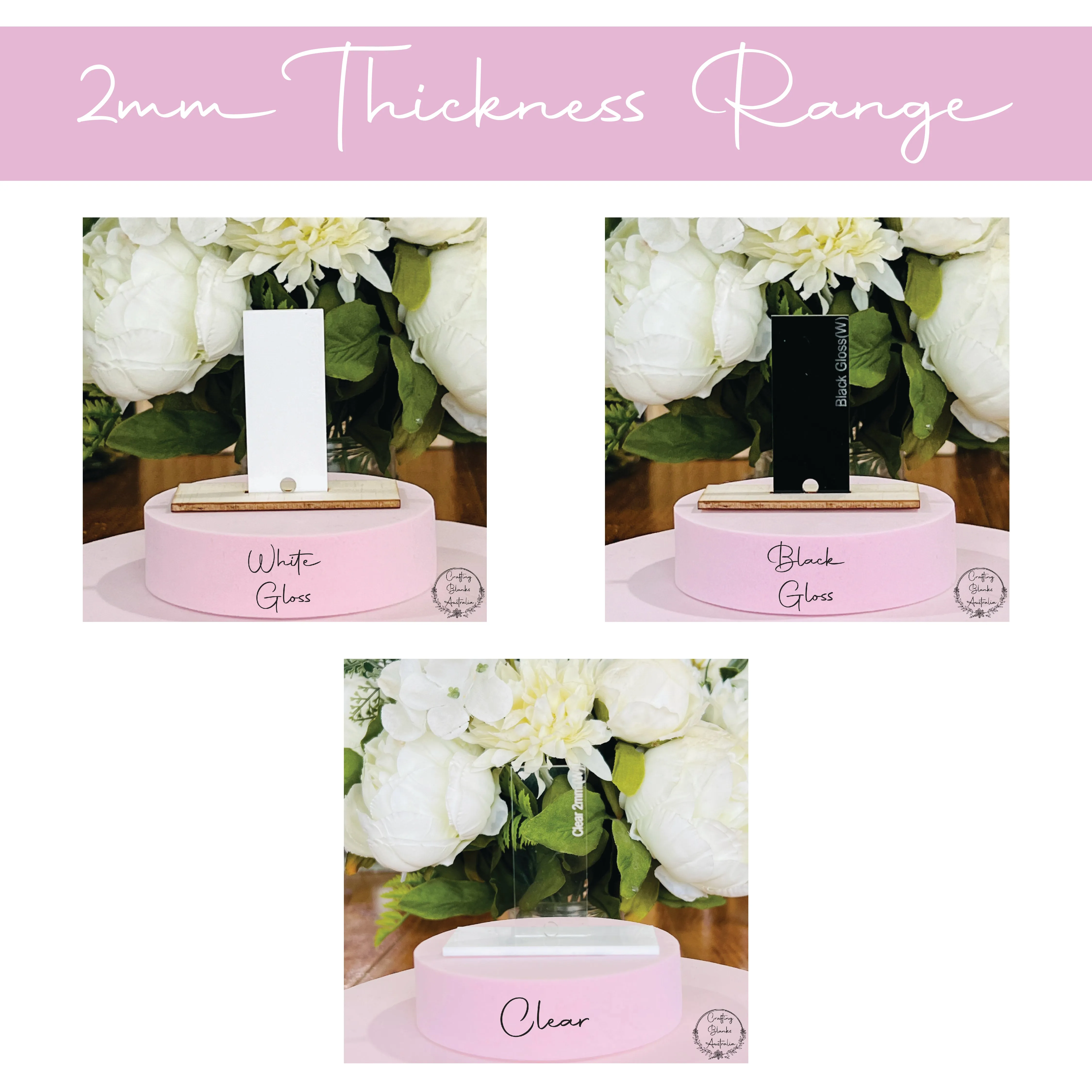 Birthday Cake • Arch Blank Tag • 40mm x 75mm