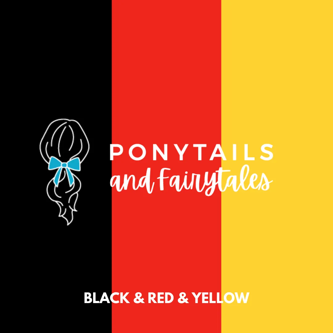 Black & Red & Yellow Hair Accessories