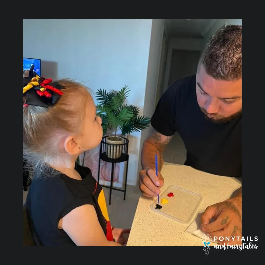 Black & Red & Yellow Hair Accessories