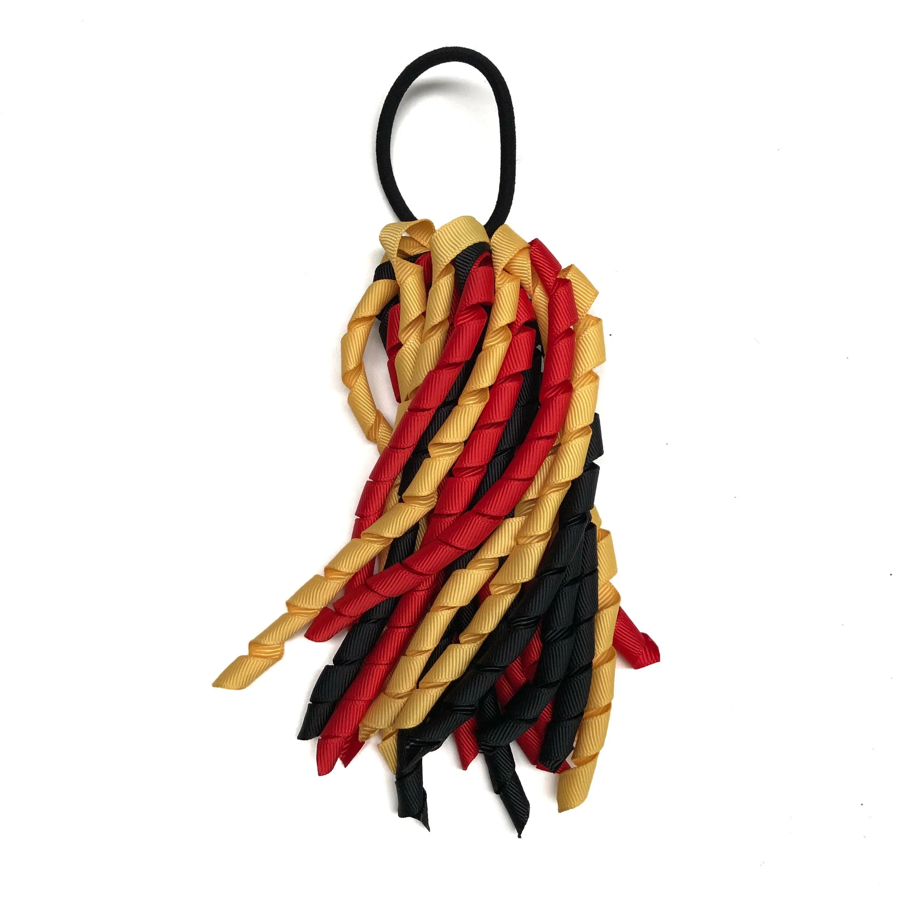 Black & Red & Yellow Hair Accessories