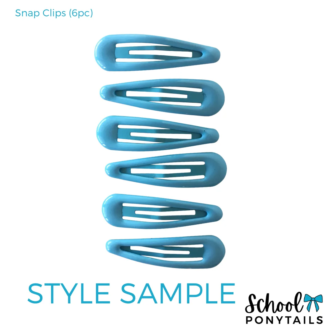 Black & Yellow & Purple & Sea Blue Hair Accessories