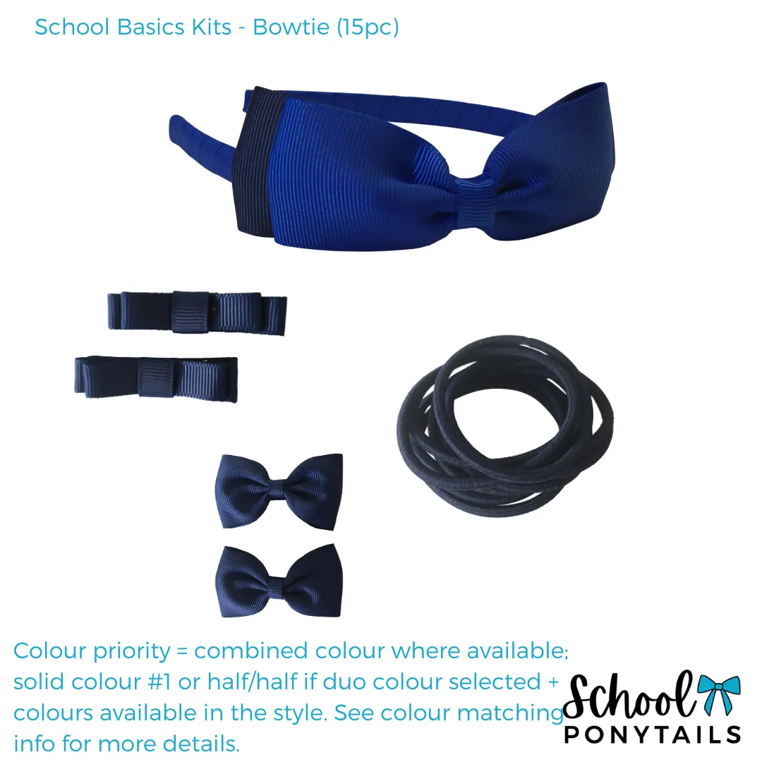Black & Yellow & Purple & Sea Blue Hair Accessories