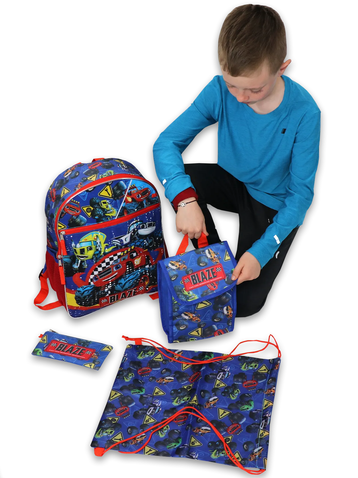 Blaze and the Monster Machines 16" School Backpack Set