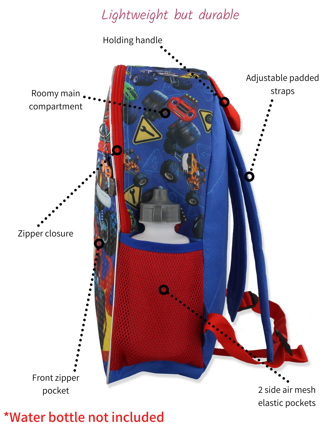 Blaze and the Monster Machines 16" School Backpack Set