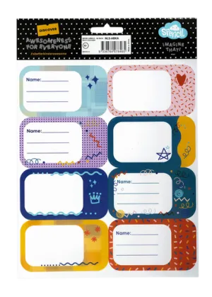 Book Labels - Multicolour