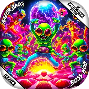Boss Hog | Alien Dance Party | ACL PRO Razor Cornhole Bags