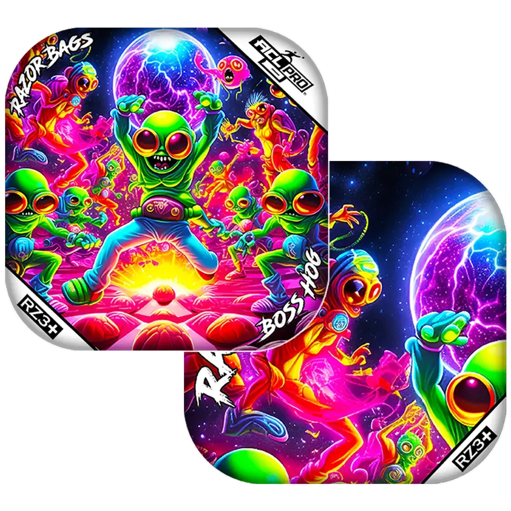 Boss Hog | Alien Dance Party | ACL PRO Razor Cornhole Bags
