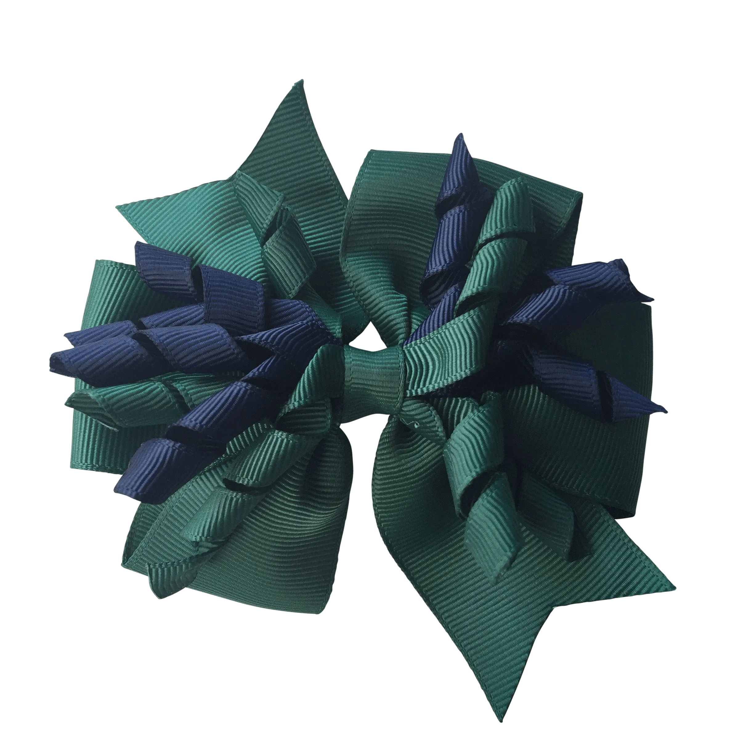 Bottle Green & Navy Hair Accessories