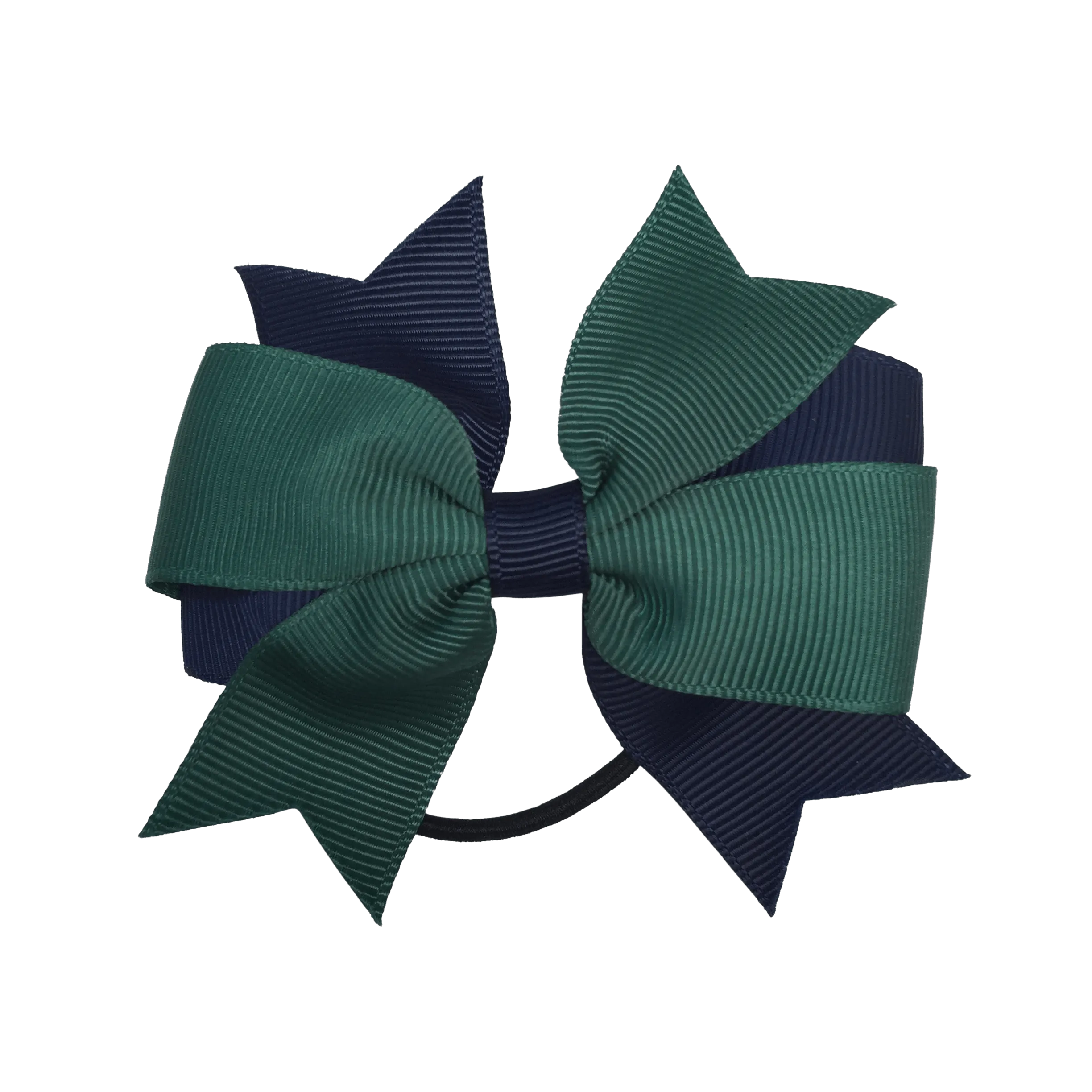 Bottle Green & Navy Hair Accessories