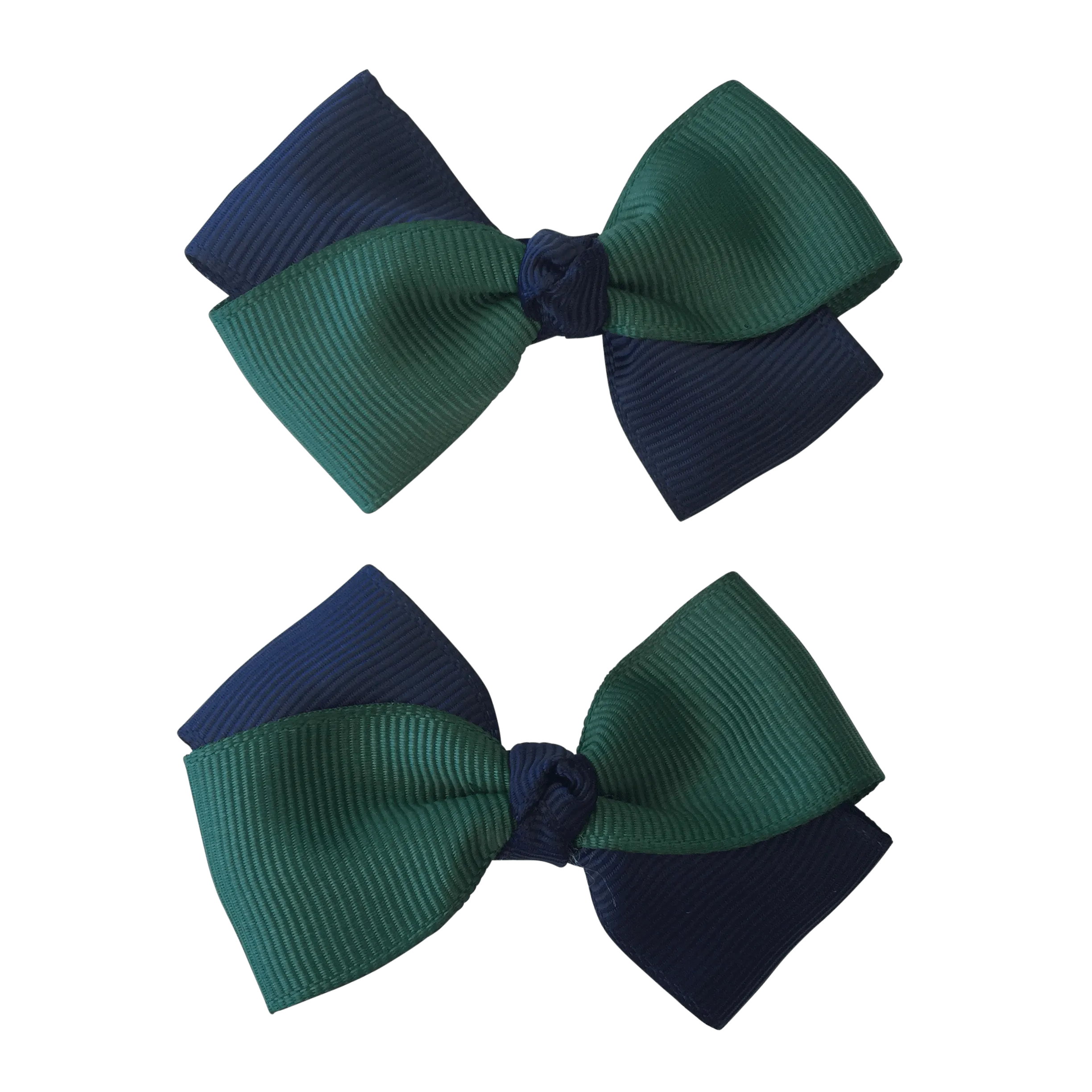 Bottle Green & Navy Hair Accessories