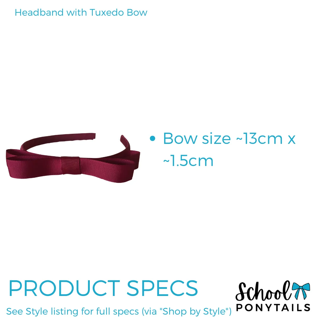 Bottle Green & Red Hair Accessories