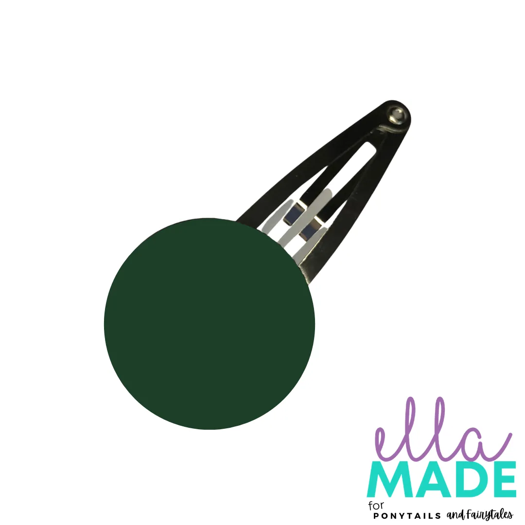 Bottle Green Hair Accessories