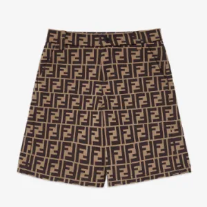 BOY FF ALLOVER BERMUDA SHORT