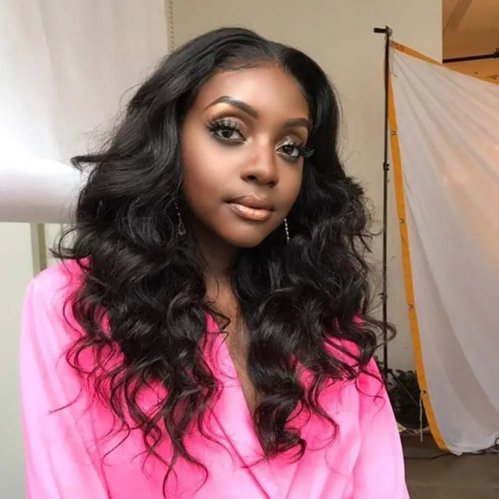 Brazilian Loose Wave 4 Bundles With 4×4 Lace Closure 10A Grade 100% Human Remy Hair MYLOCKME