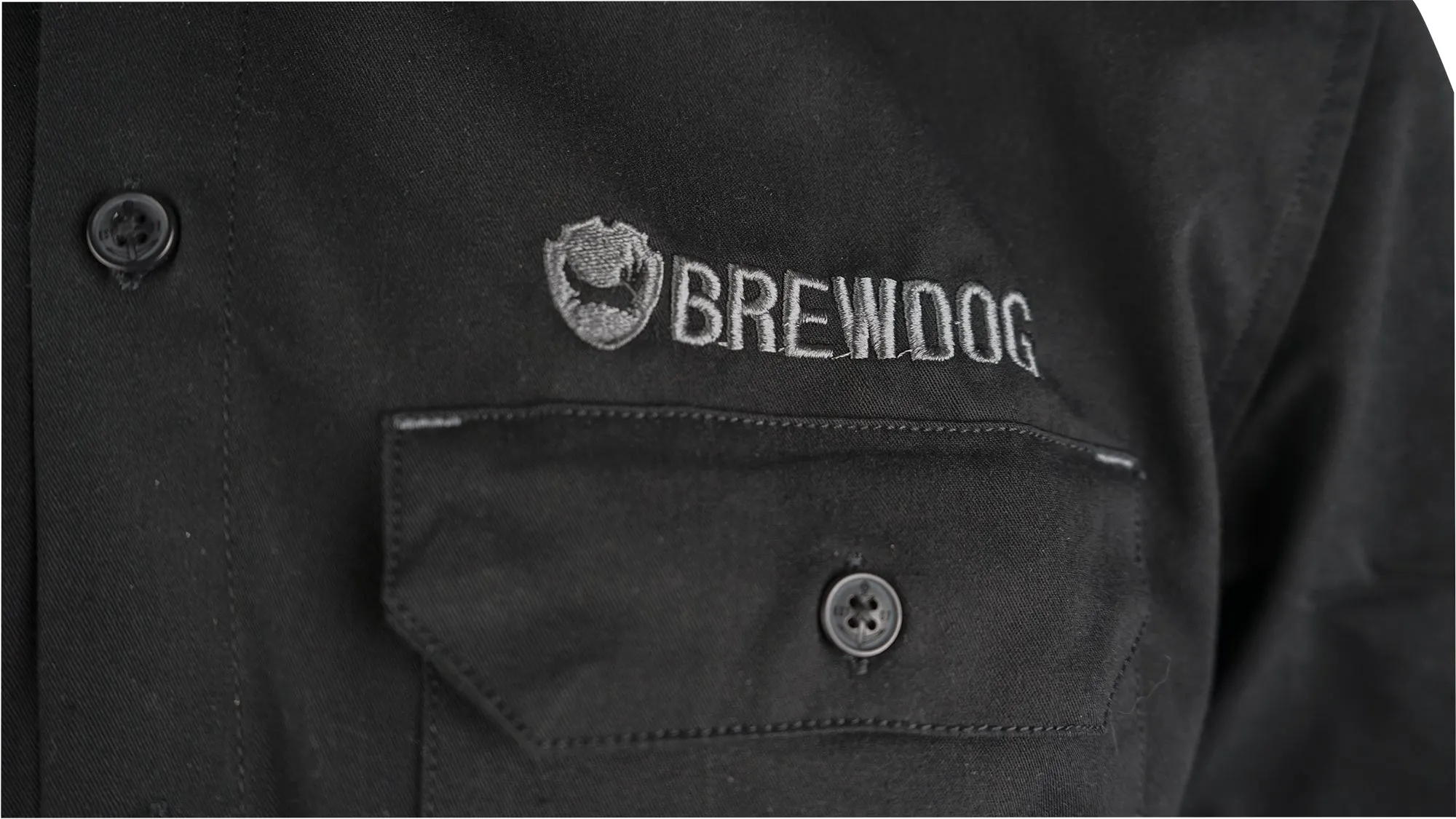 Brewbog Brewery Short Sleeve Mens Shirt - Black