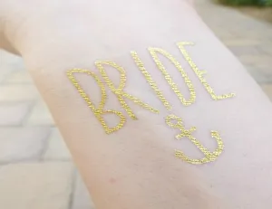 Bride Anchor Bachelorette Party Tattoo