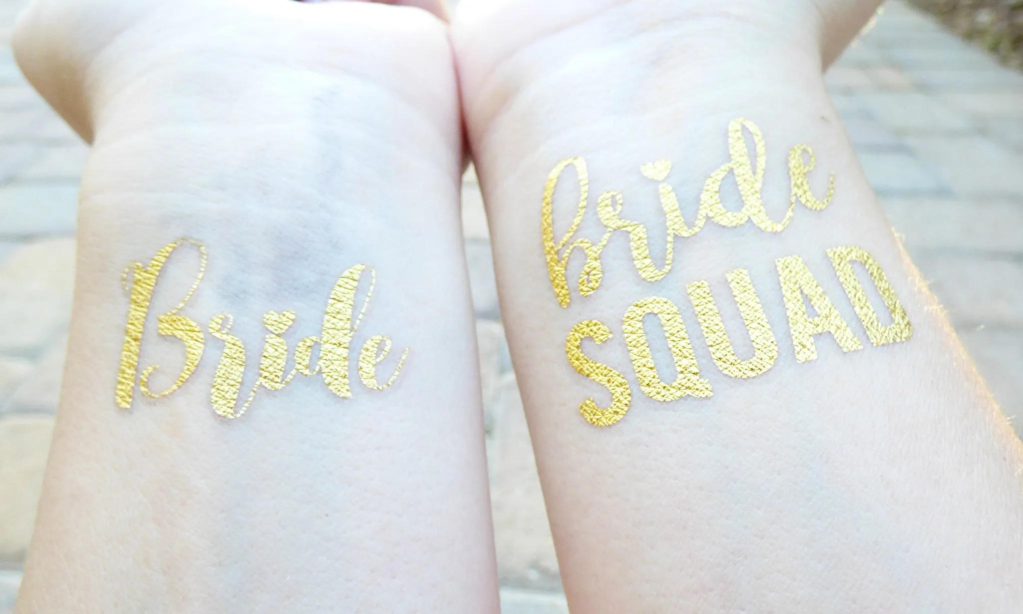 Bride Squad Bachelorette Party Tattoo