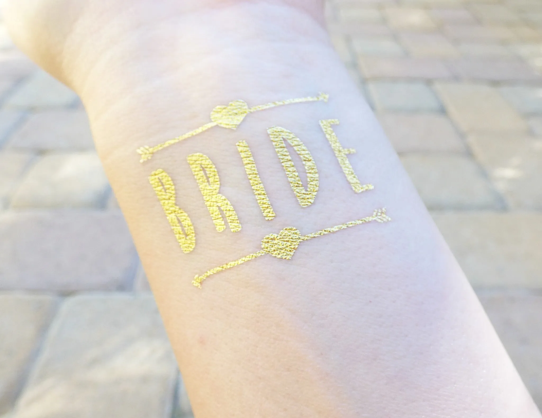 Bride's Bitches Bachelorette Party Tattoos