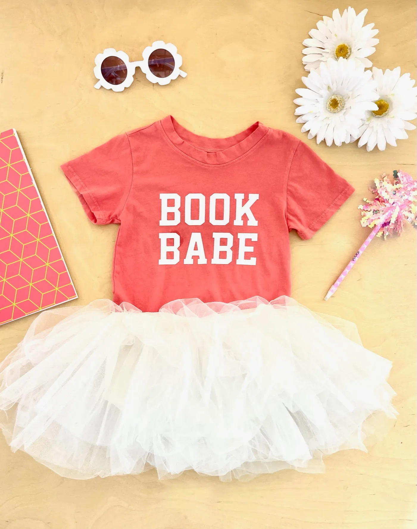 Brokedown Clothing Kid's Book Babe Tee
