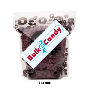 Bulk Maroon M&M's 2pounds M&M Colorworks