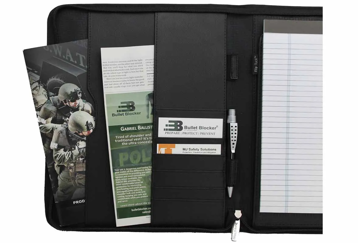 Bullet Proof Notebook Folio