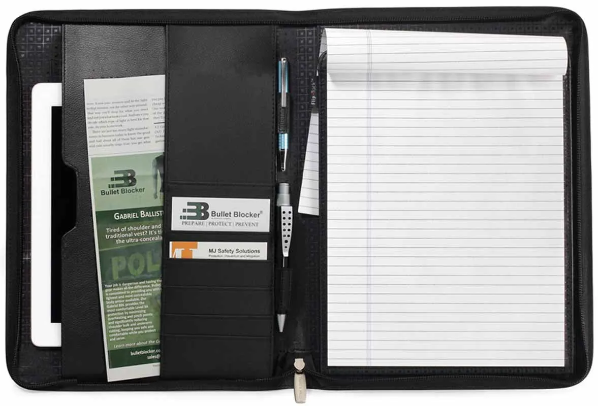 Bullet Proof Notebook Folio
