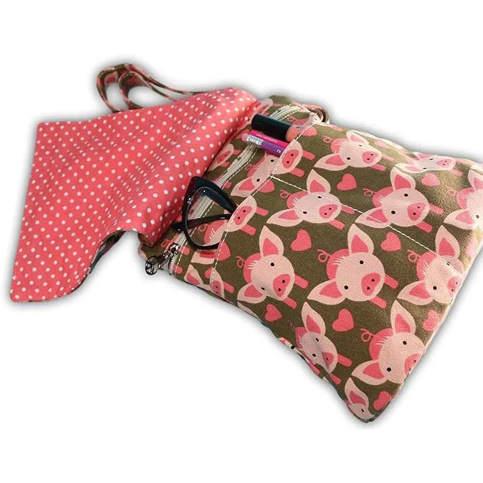 Bungalow 360 Small Messenger Bag pig