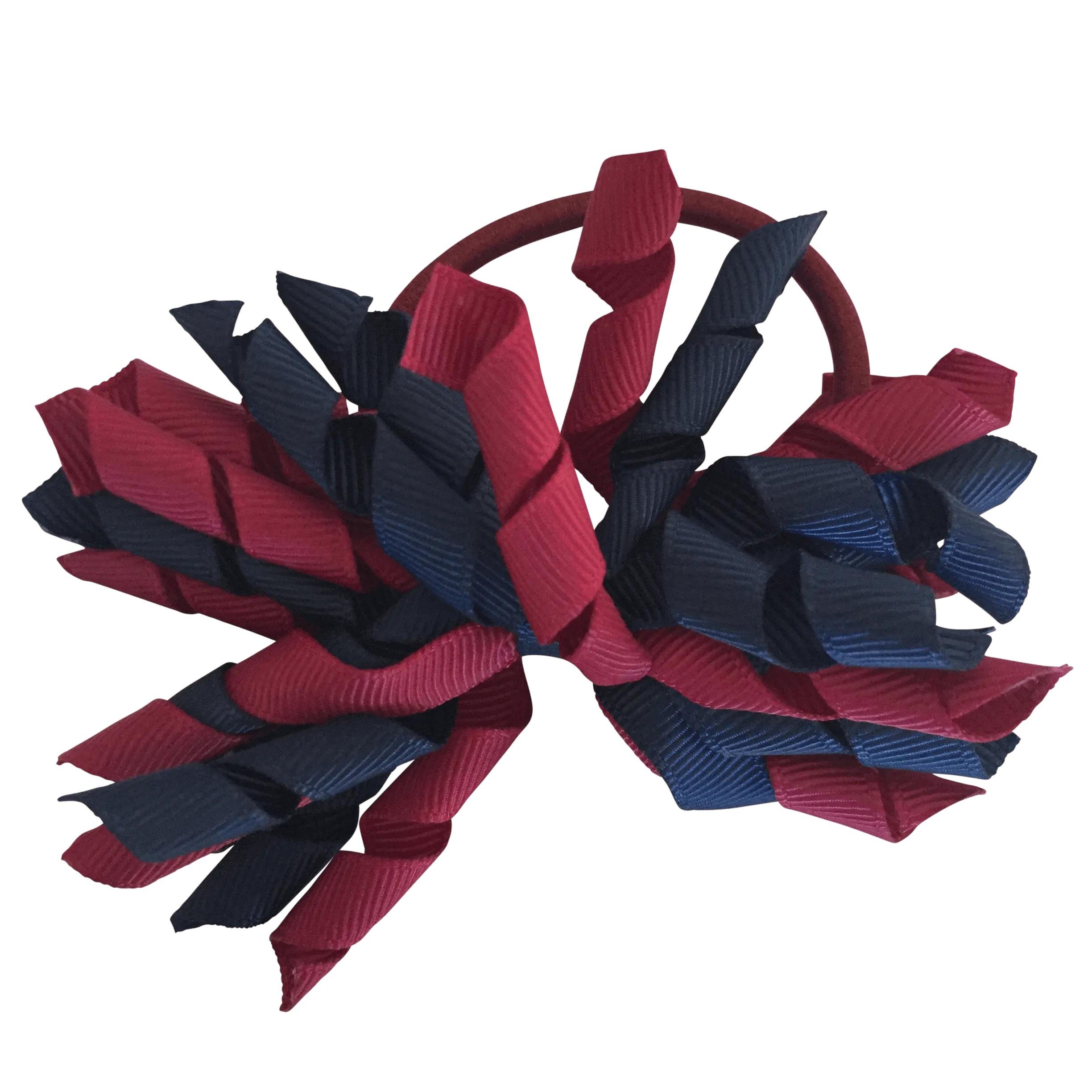 Burgundy & Navy Hair Accessories