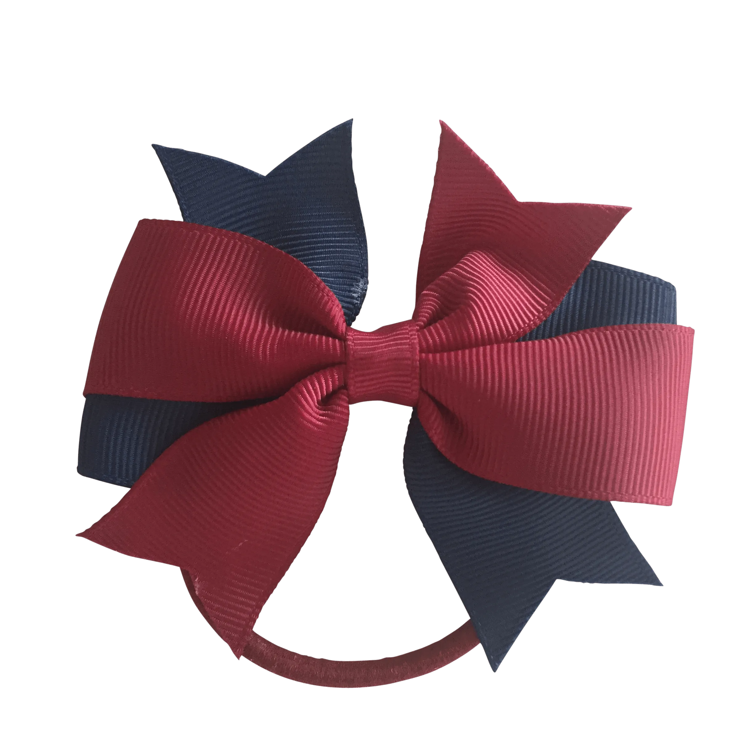 Burgundy & Navy Hair Accessories
