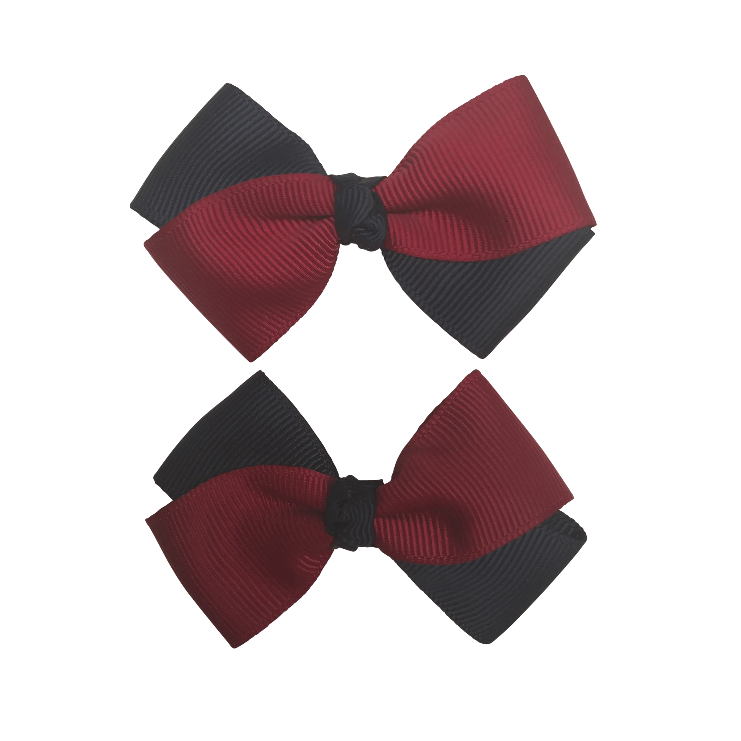 Burgundy & Navy Hair Accessories