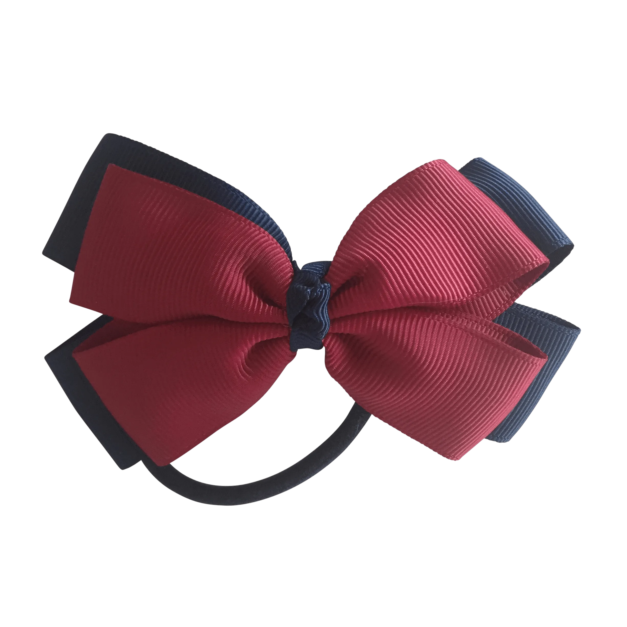 Burgundy & Navy Hair Accessories