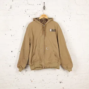 Carhartt Hooded Work Jacket - Brown - XL