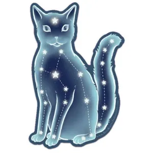 Celestial Cat Vinyl Sticker