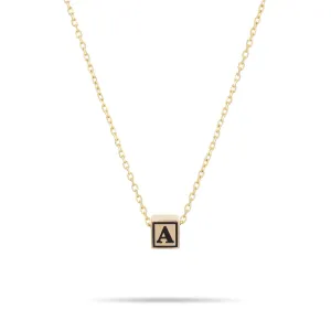 Ceramic Initial Necklace