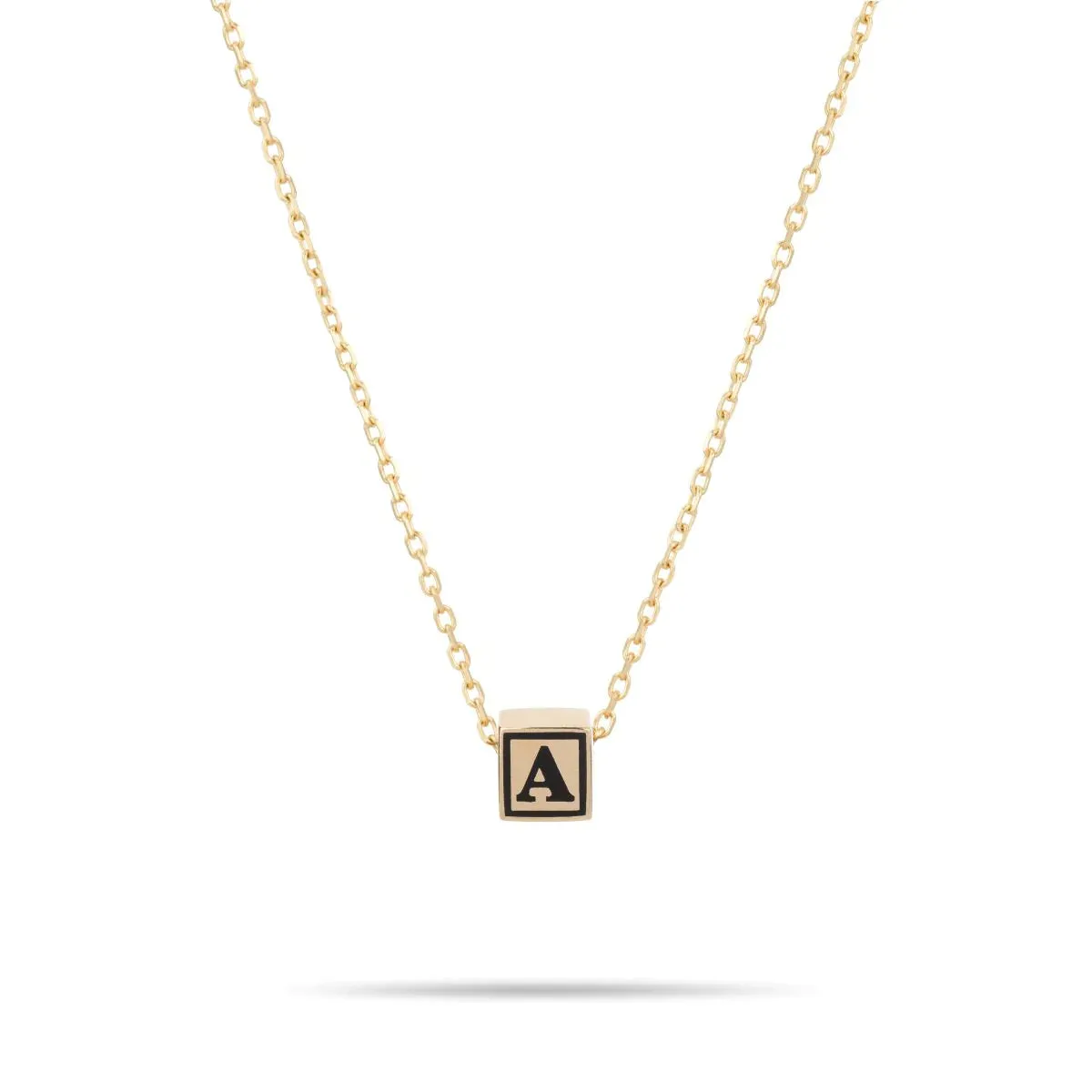 Ceramic Initial Necklace