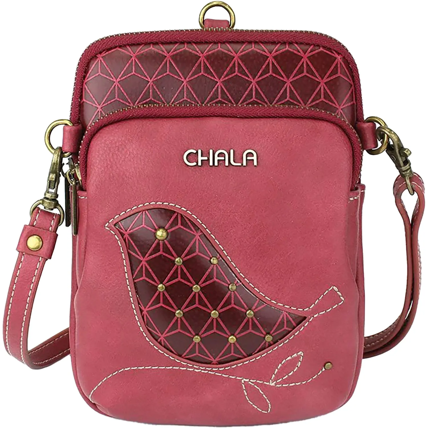 Chala Bird Uni Cellphone Xbody Berry Synthetic