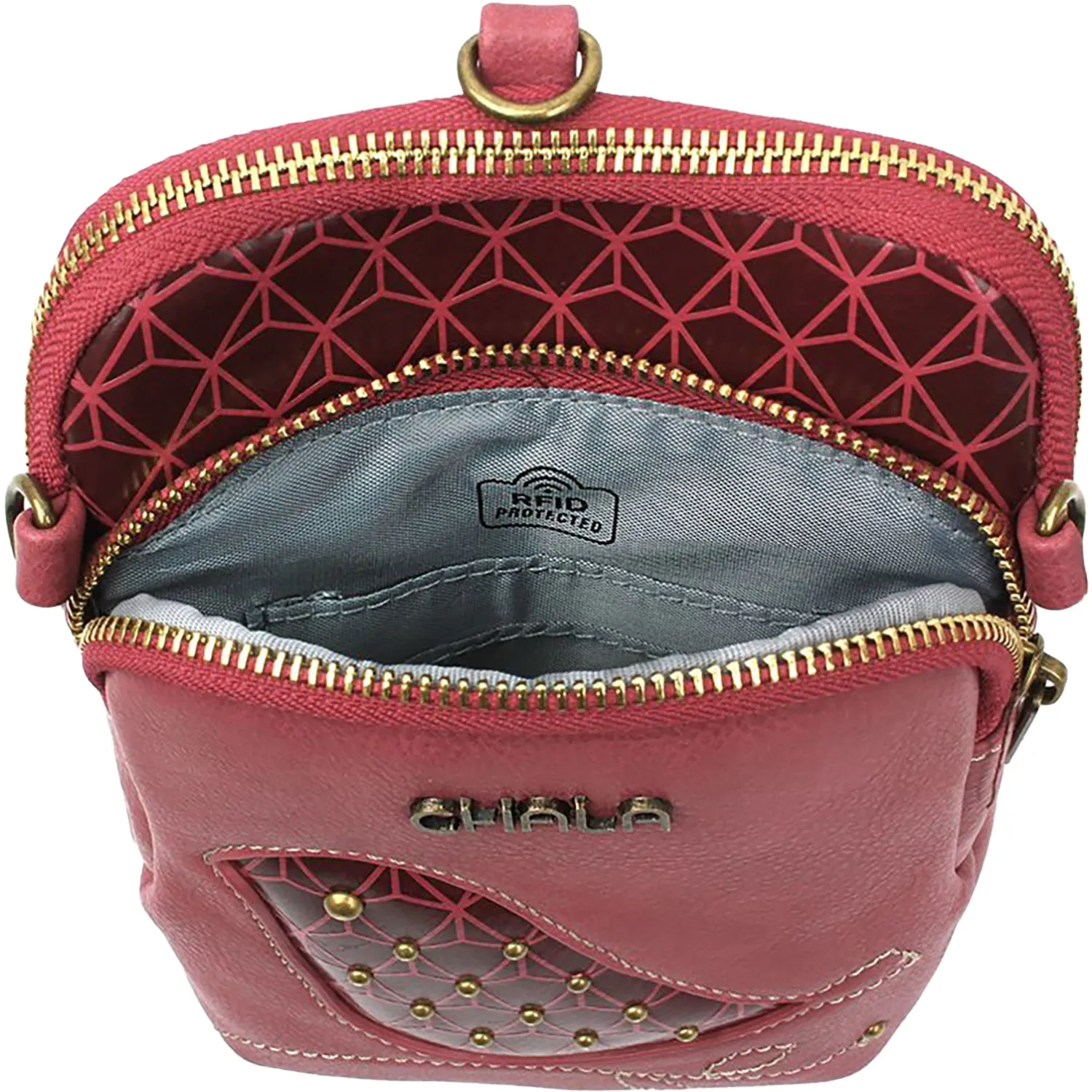 Chala Bird Uni Cellphone Xbody Berry Synthetic