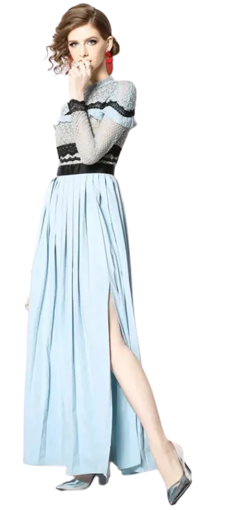 Chloe Long Party Dress
