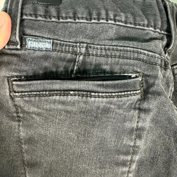 Cinch Lynden Black Trouser Flare Pant Womens Size 26