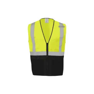 Class 2 Lime Safety Vest with 8 Pockets