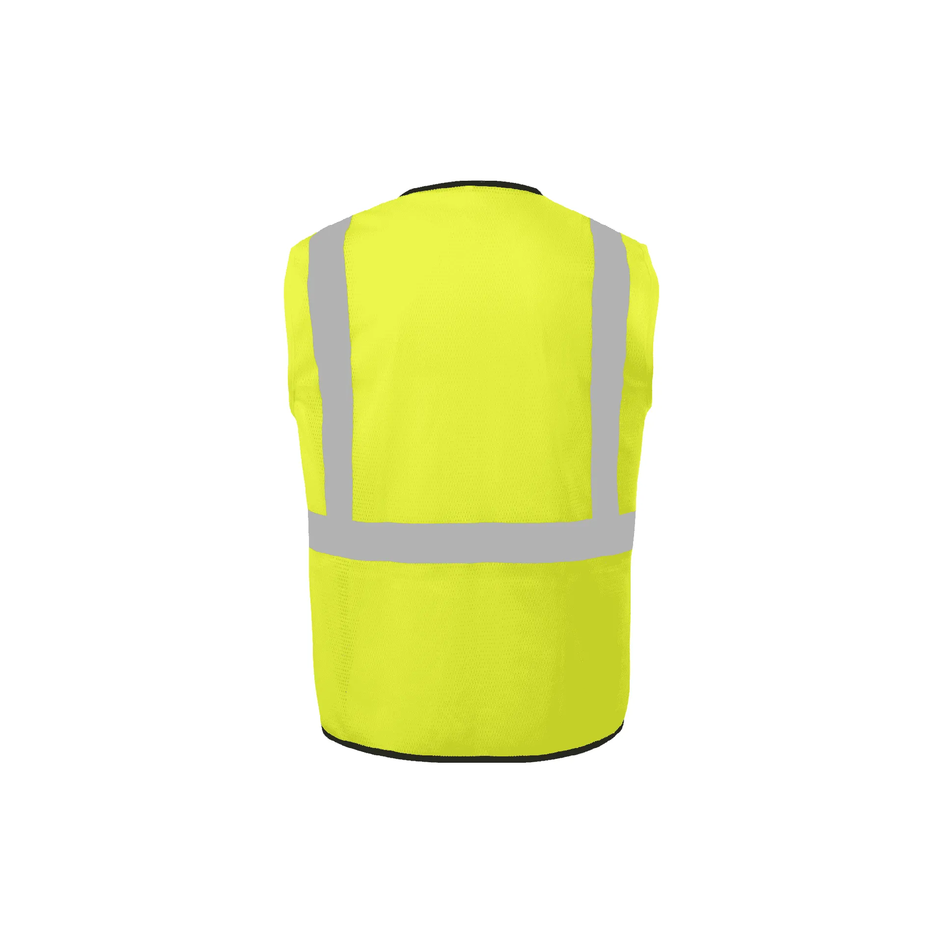 Class 2 Lime Safety Vest with 8 Pockets