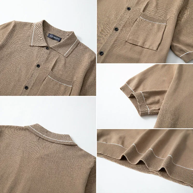 CLASSIC STRETCH KNIT SHIRT